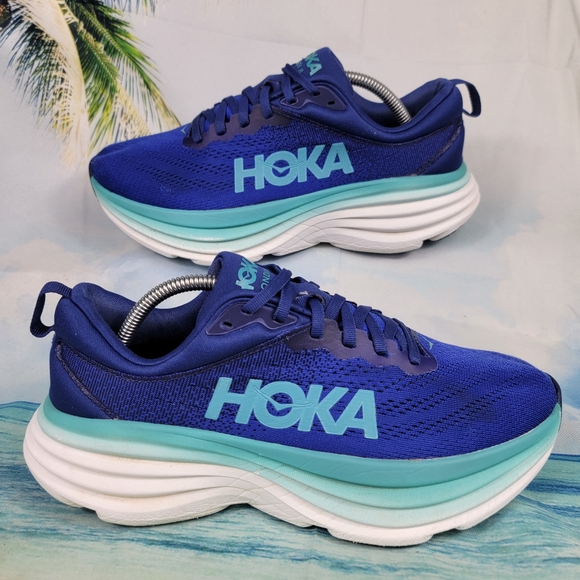 Hoka One Bondi 8 Womens 8B - Picture 1 of 10